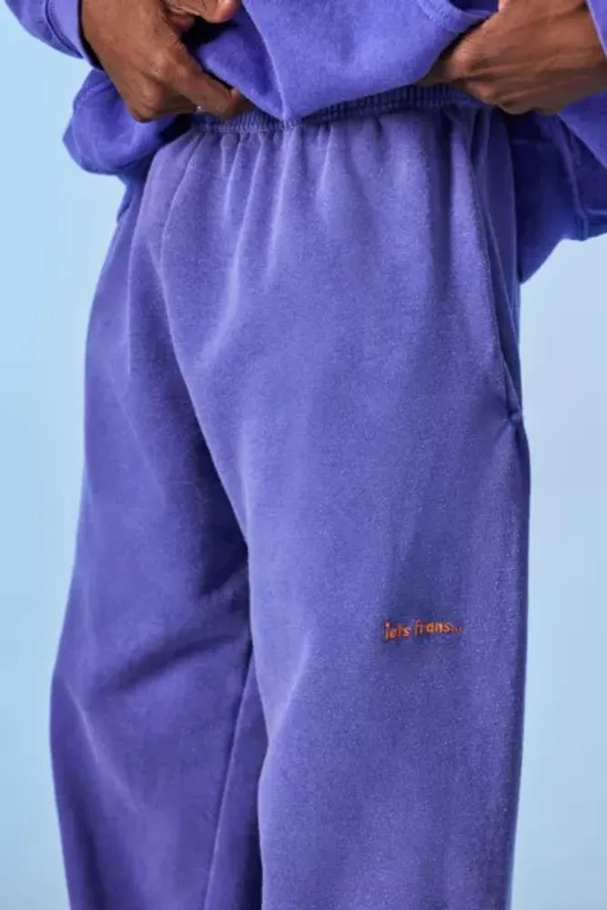 Iets frans joggers purple hot sale