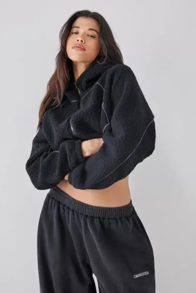 Urban Outfitters Out From Under Cuddle Fleece Zip Through Hoodie