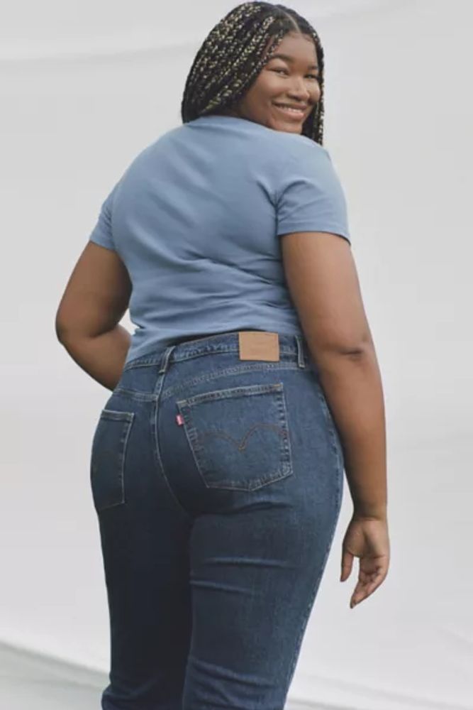 Urban Outfitters Levi’s® Wedgie Straight Jean - Dark Indigo | Mall of ...