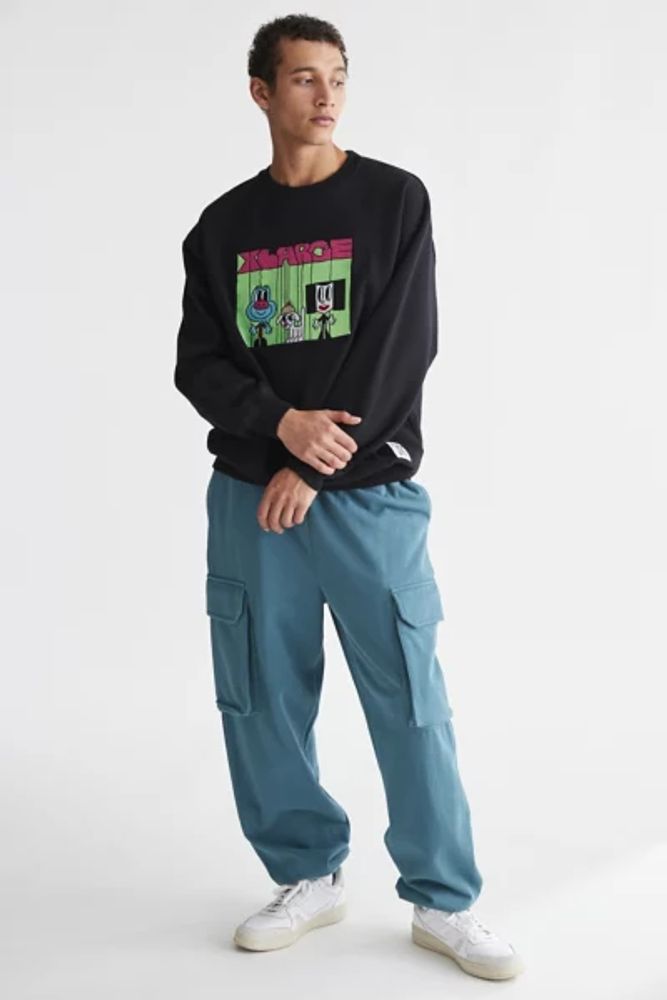 Urban Outfitters XLARGE Tim Comix Crew Neck Sweatshirt | Mall of