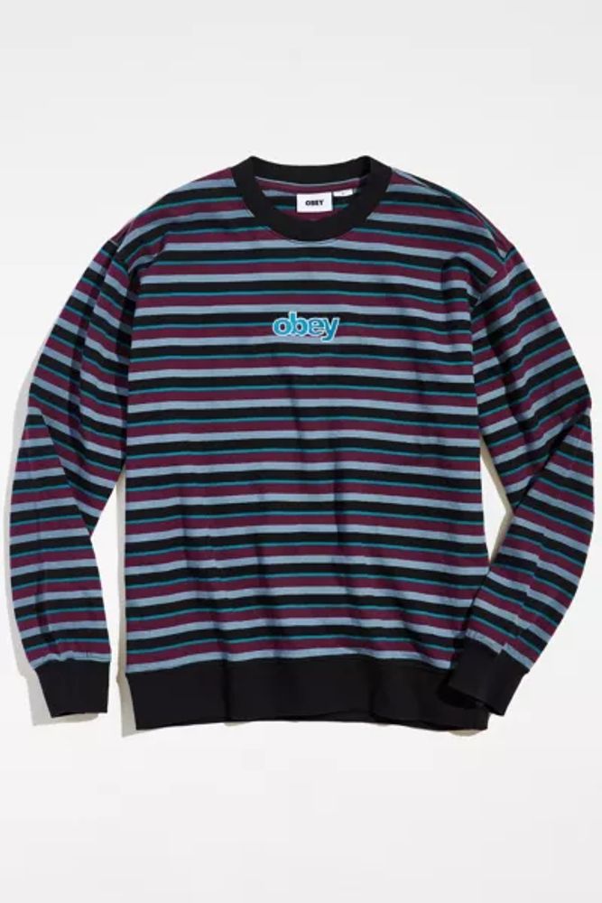 Obey crew neck discount sweater