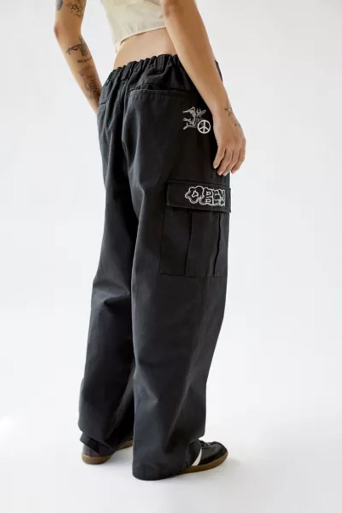 Urban Outfitters OBEY Big Division Embroidered Cargo Pant | Mall