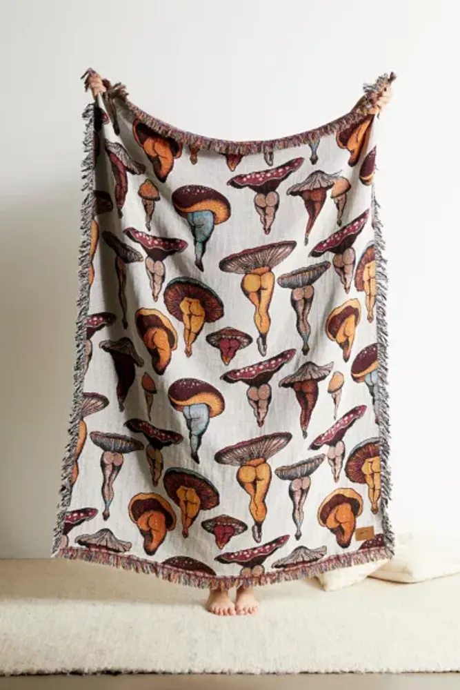 Urban Outfitters Slowtide X Cecilia Granata Sexy Mushrooms Tapestry