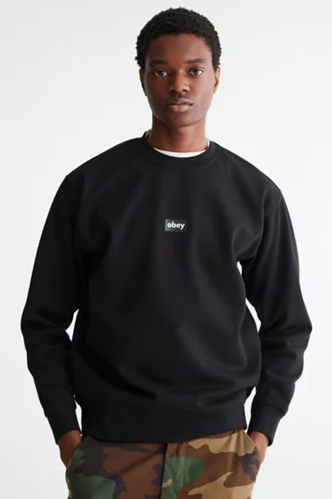 Obey crew neck outlet sweater