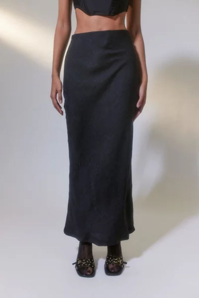 Urban Outfitters UO Winona Crinkle Satin Maxi Skirt | Mall of America®