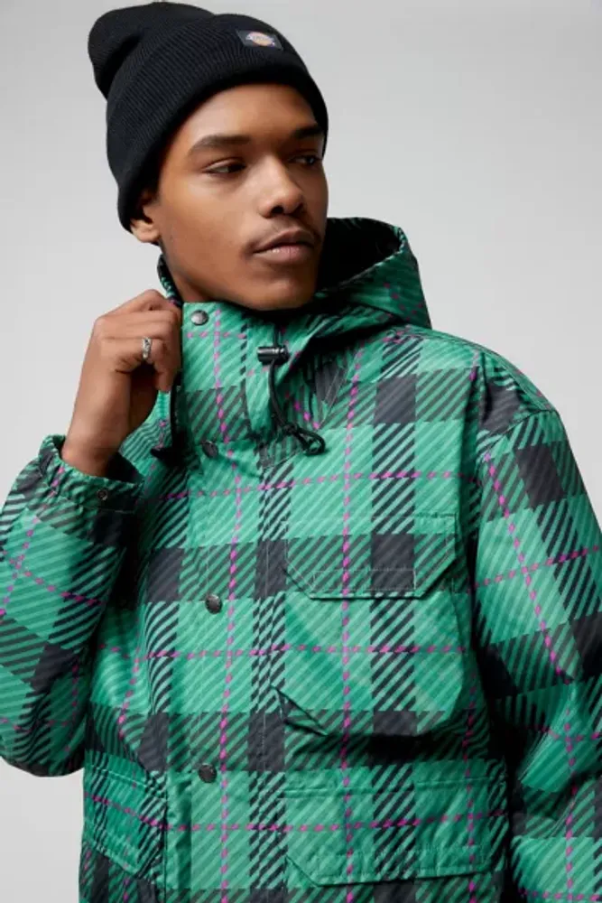 Urban Outfitters The North Face M66 Utility Plaid Rain Jacket