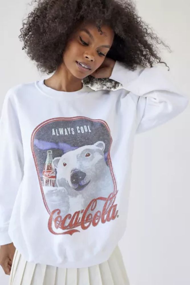 Coca cola bear discount sweatshirt