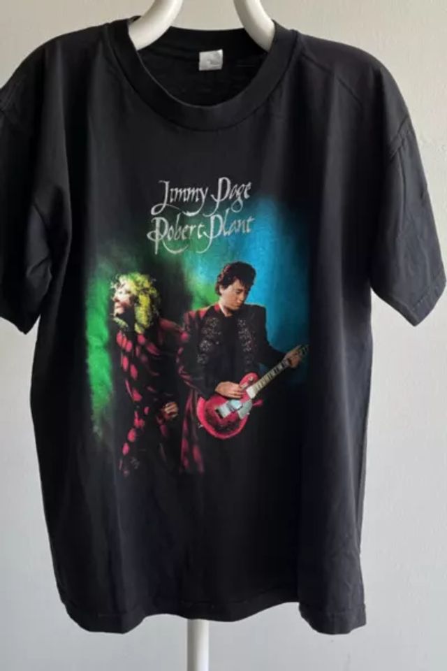 DEADSTOCK 90s jimmy page robert plant T | housecleaningmadison.com