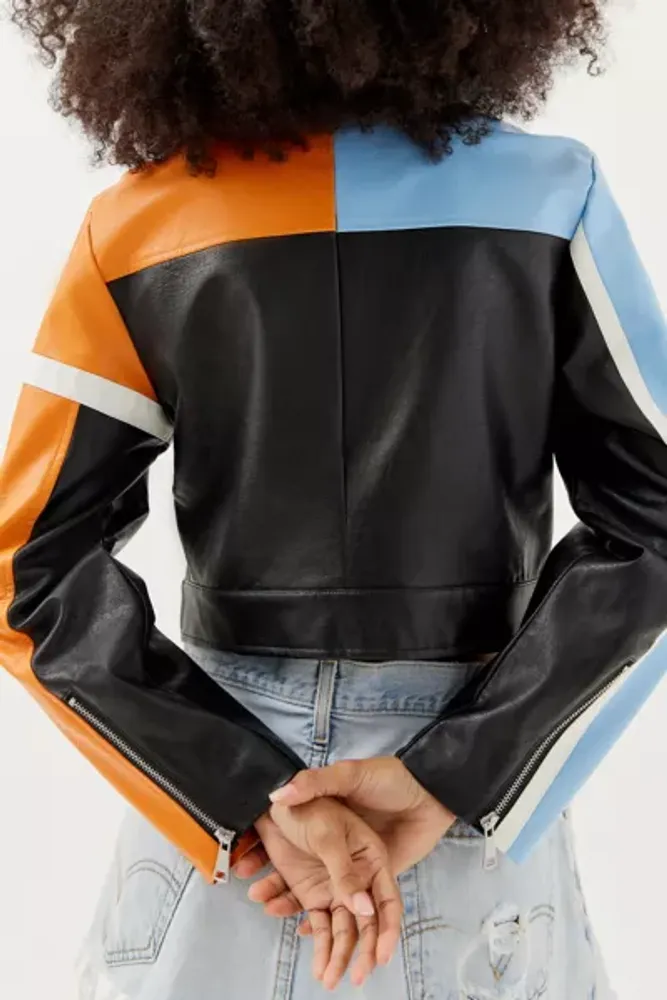 Urban Outfitters UO Snoh Faux Leather Moto Jacket | Square One