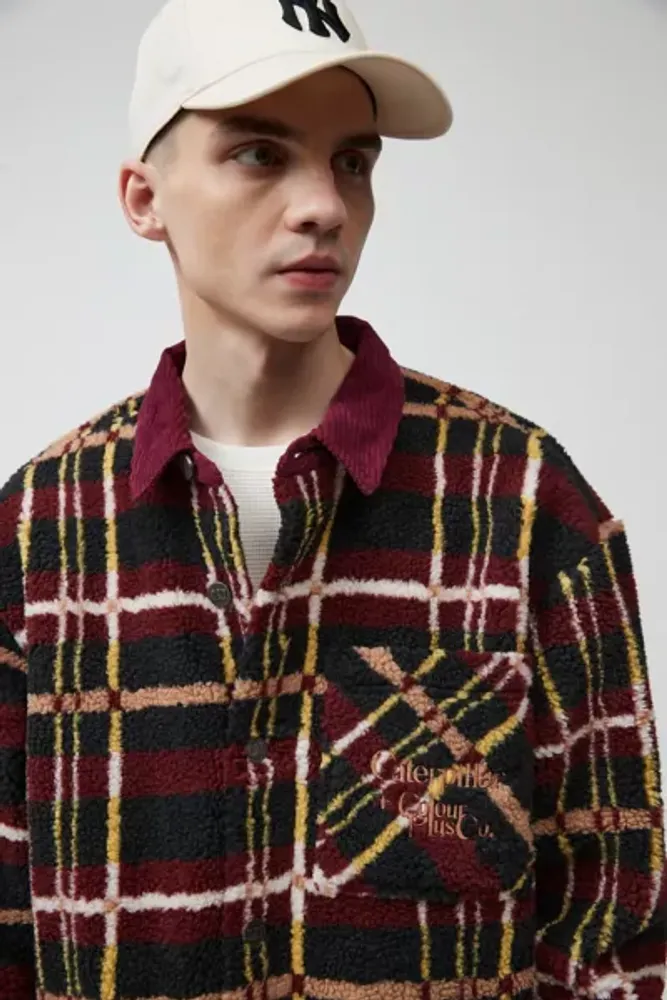 Urban Outfitters CAT X Colour Plus Co. Plaid Shirt Jacket | Mall of ...
