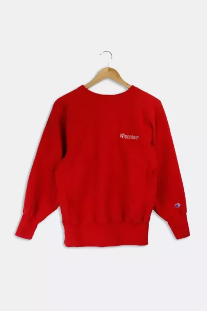 Urban Outfitters Vintage Champion Reverse Weave Wisconsin