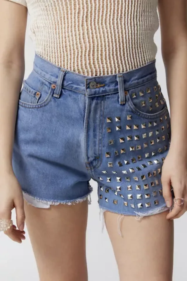 Urban Renewal Remade Levi's® Studded Denim Short | Pacific City