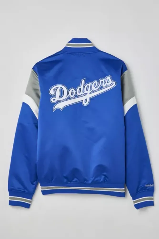 Mitchell and ness dodgers satin cheap jacket