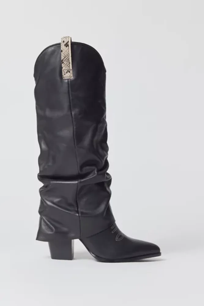 Urban Outfitters Steve Madden Lassy Foldover Cowboy Boot | Pacific City