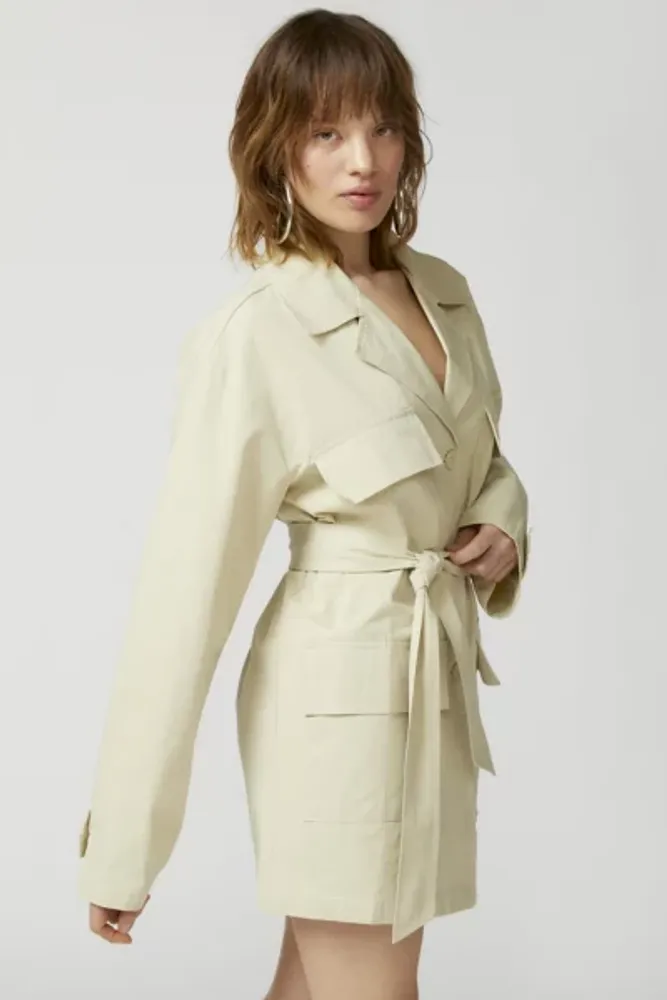 Urban Outfitters Lioness Giselle Trench Coat Mini Dress | Mall of America®