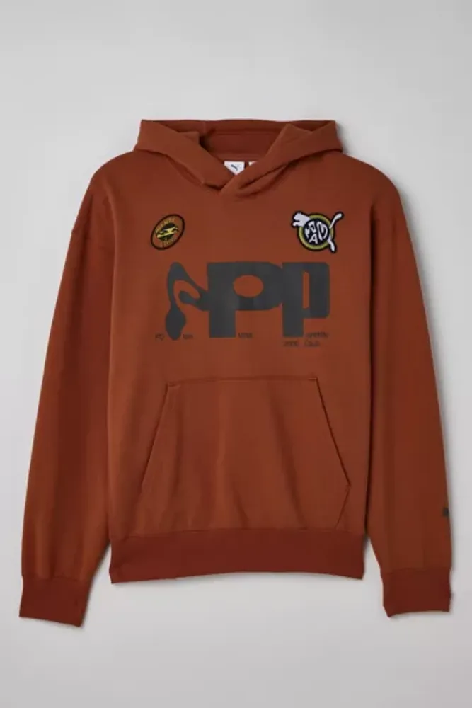 Urban Outfitters Puma X P.A.M. Graphic Hoodie Sweatshirt | Pacific