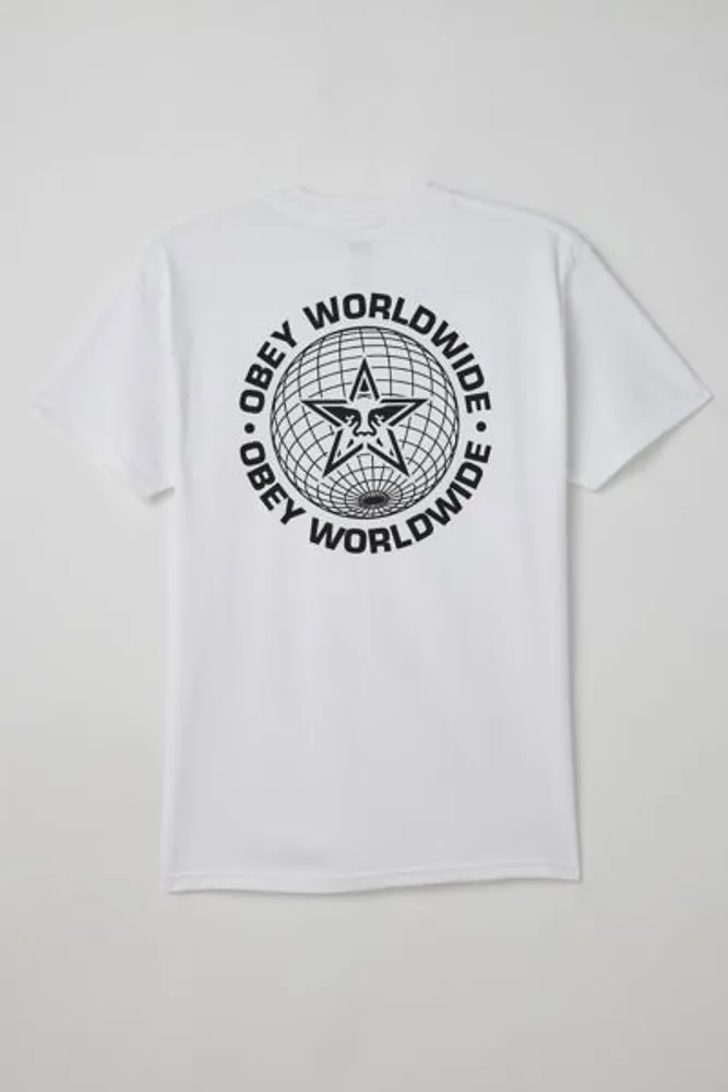 Obey worldwide outlet t shirt