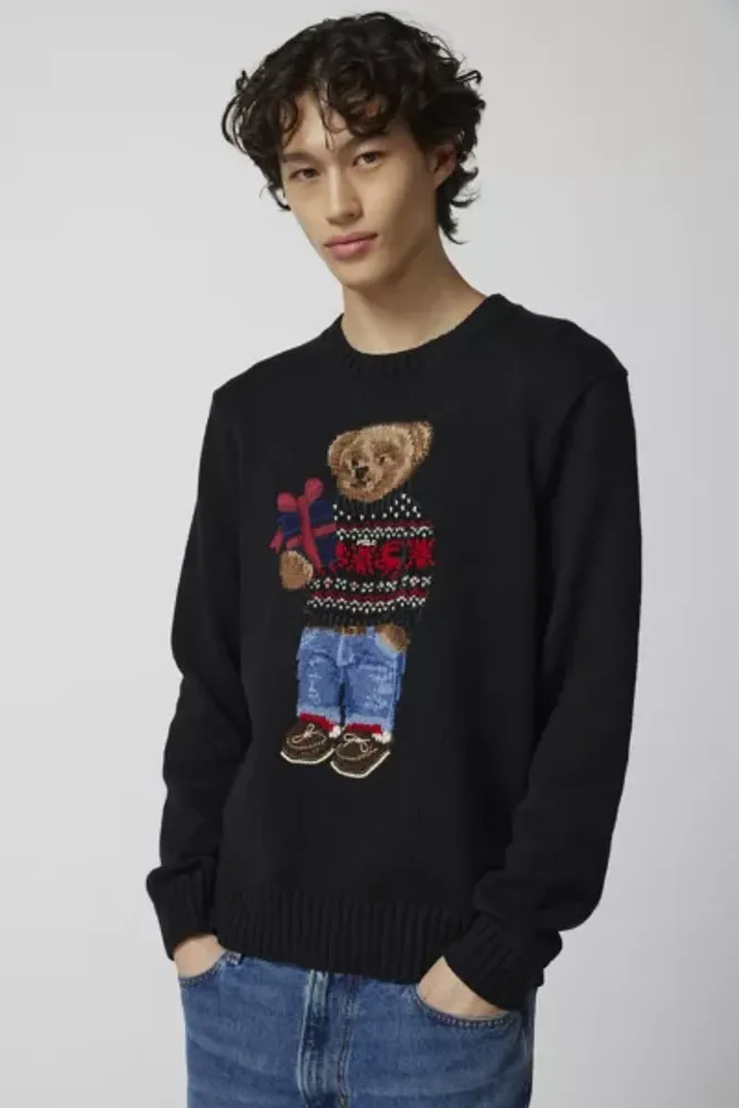 Polo ralph lauren bear hot sale crewneck