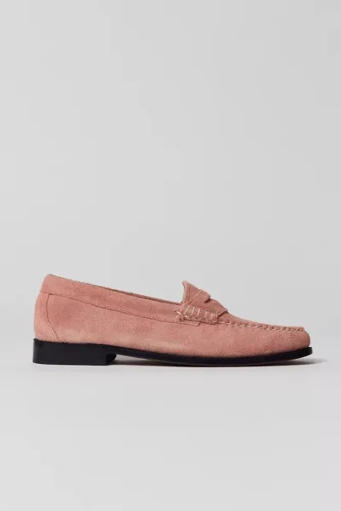 Urban Outfitters G.H.BASS Whitney Hairy Suede Weejuns Loafer