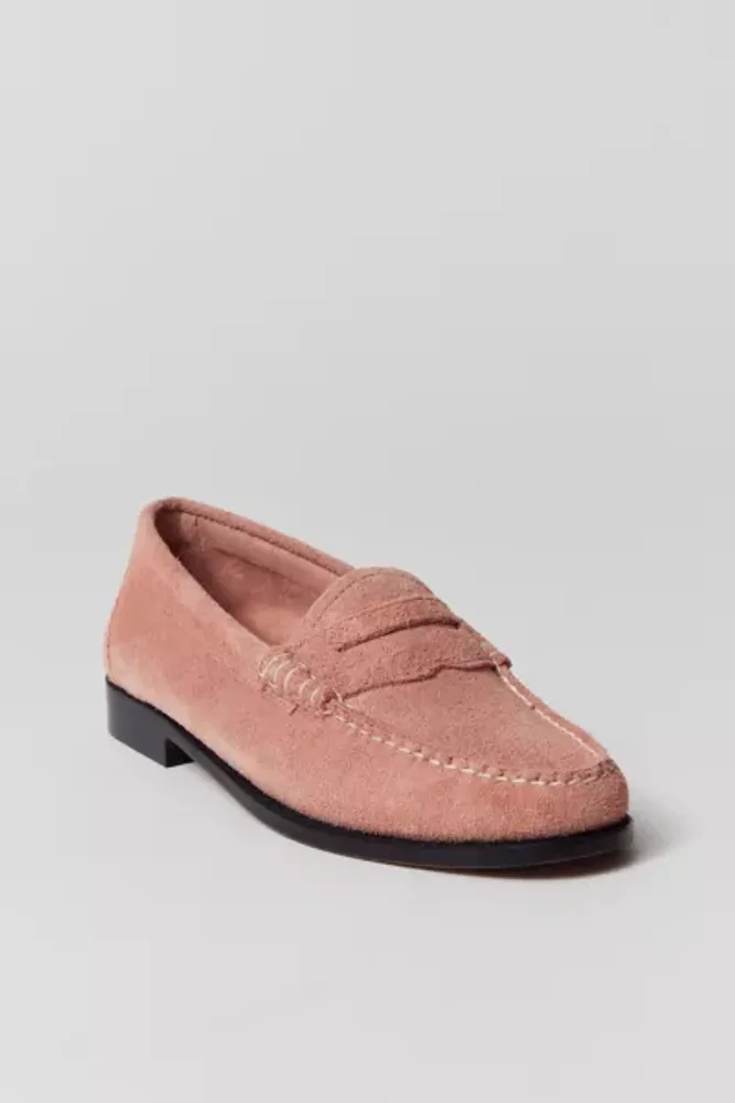 Urban Outfitters G.H.BASS Whitney Hairy Suede Weejuns Loafer