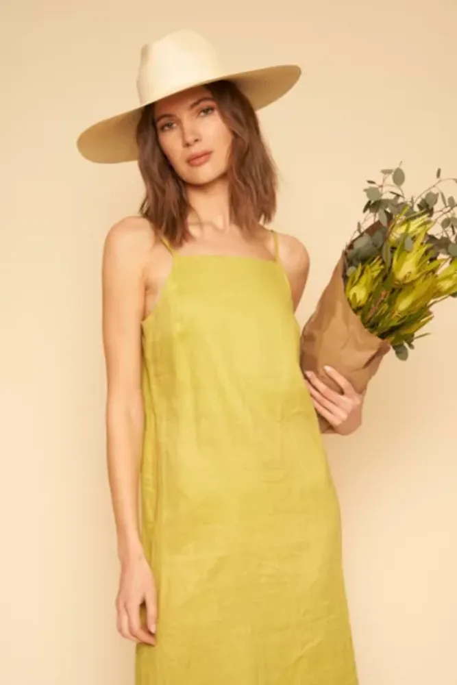 Urban Outfitters Whimsy and Row Loni Linen Midi Dress Mall of America®