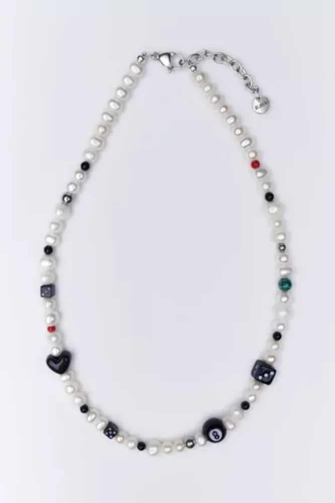 Urban Outfitters RIMOR Aestas Pool Ball Choker Necklace Pacific City