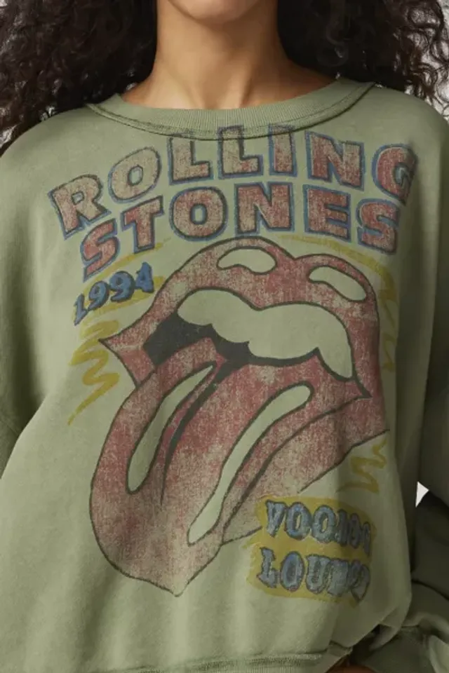 Urban Outfitters outlets The Rolling Stones Neon Logo Sweatshirt. NWOT