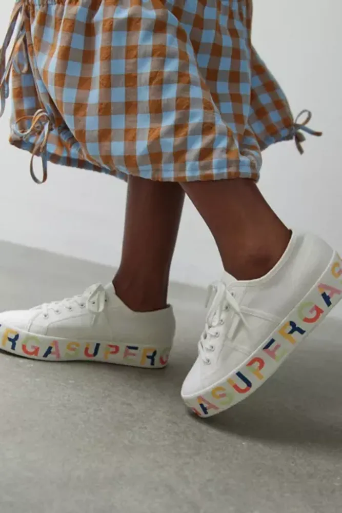 Superga multicolor platform on sale sneaker