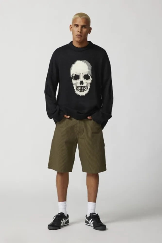 The shops Ragged Priest Skull Knit Sweater