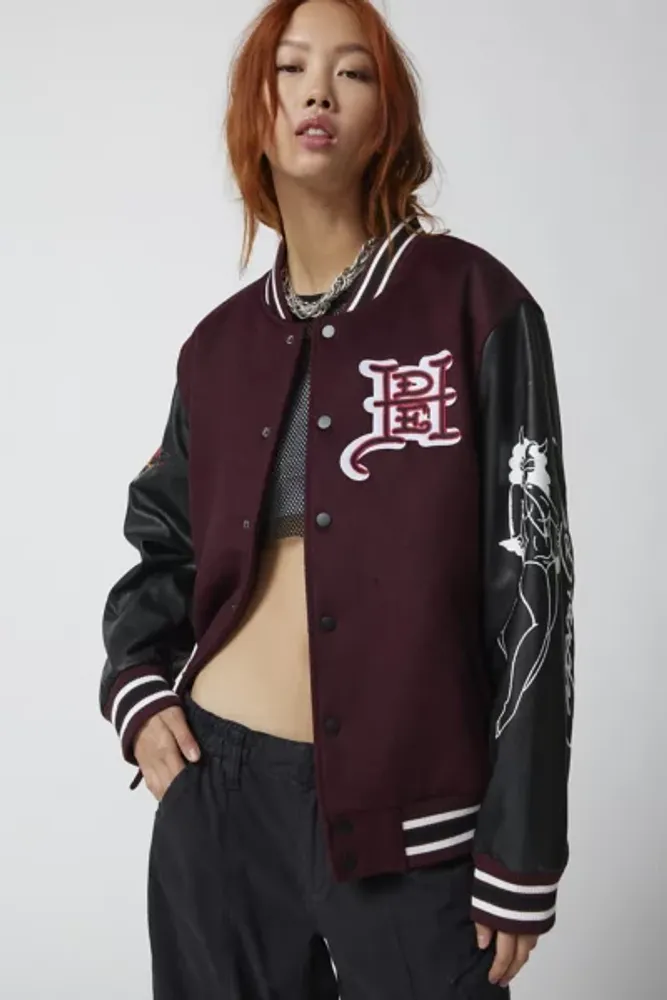 Urban Outfitters Ed Hardy Death Or Glory Varsity Jacket | Square One