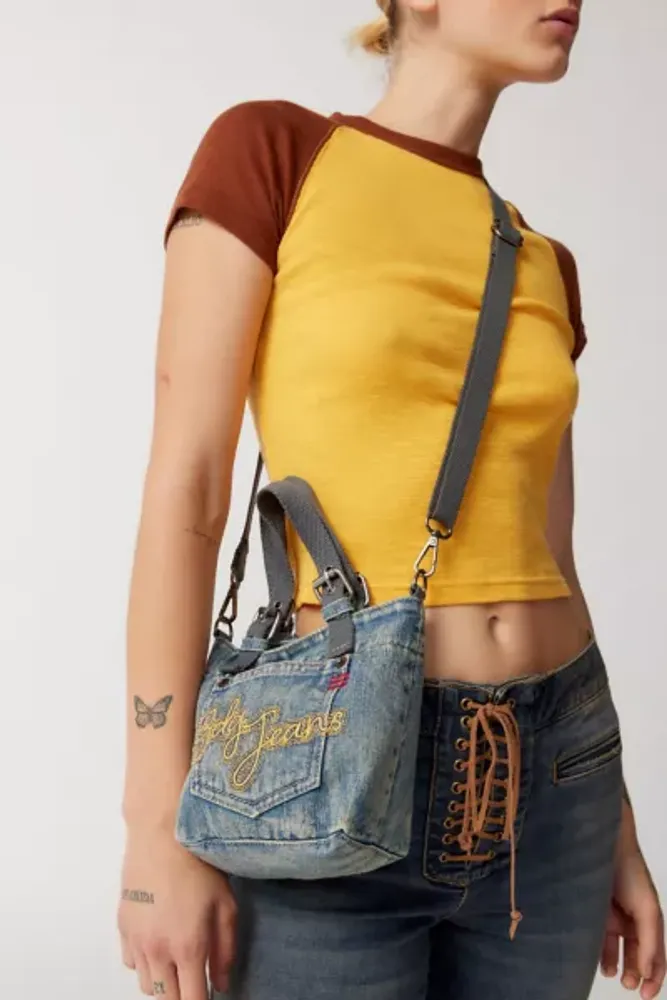 Jean mini handbag hot sale