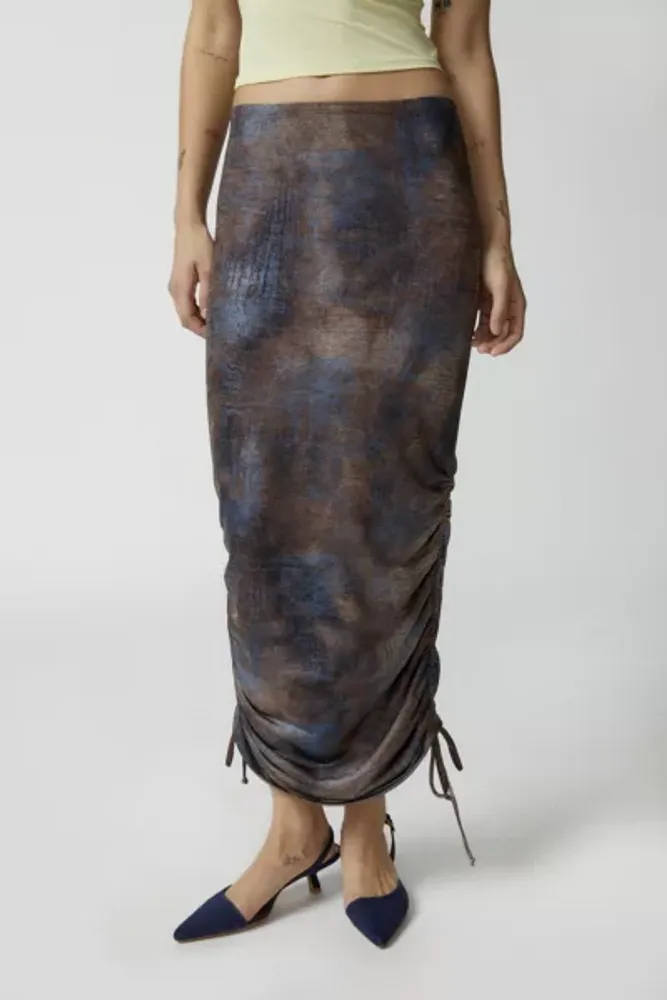 Tie dye maxi discount skirt urban outfitters