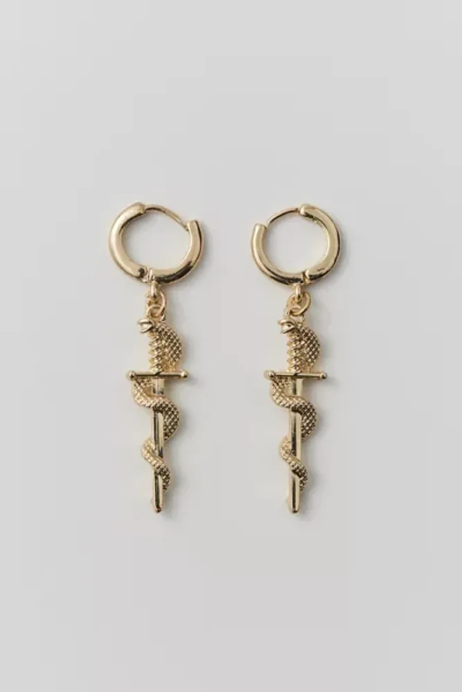 Snake hot sale and earring