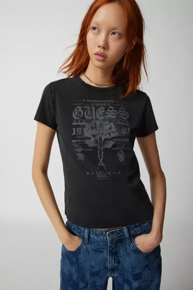 Guess camden outlet striped tee