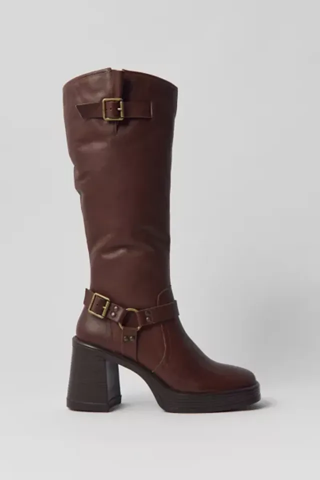 【追跡あり!】Steve Madden FRANCINE レザー ハーネス ブーツ 追跡あり!】Steve Madden FRANCINE レザー ハーネス ブーツ