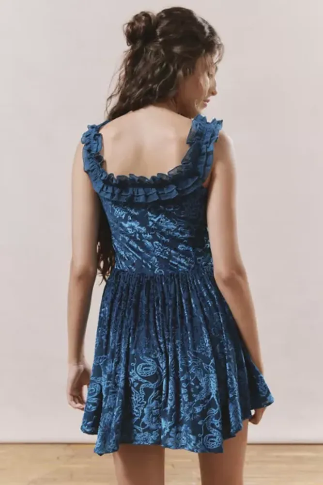 Kimchi blue velvet outlet dress