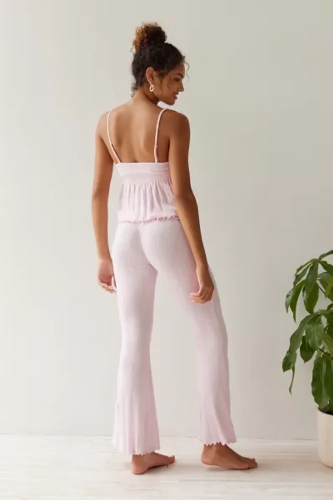 Urban Outfitters Out From Under Sweet Dreams Pointelle Flare Pant