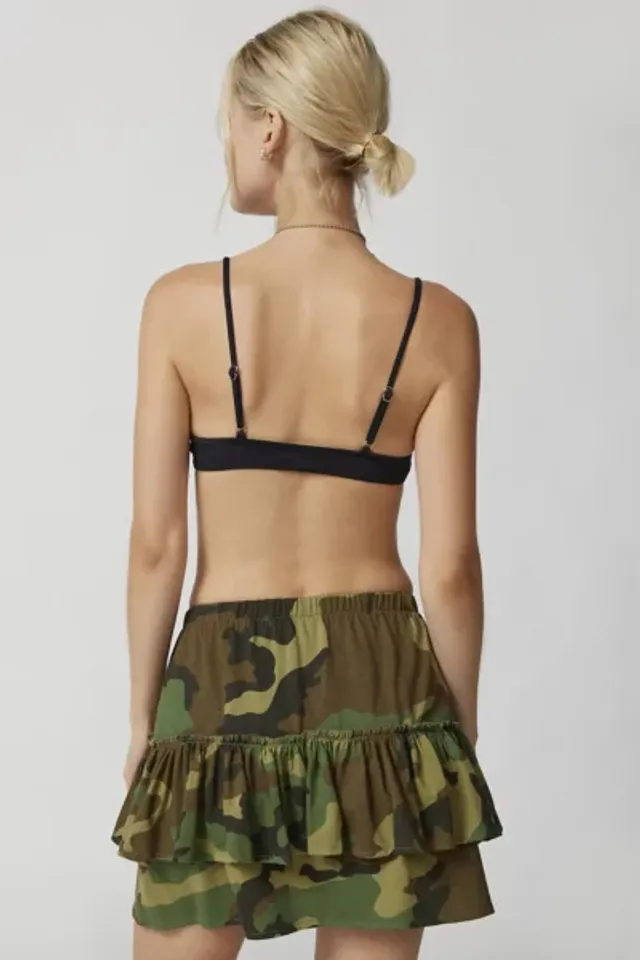 Camo 2024 ruffle skirt