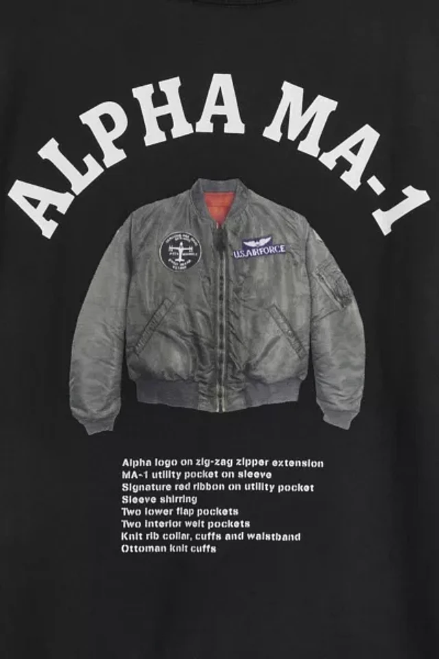 Alpha Industries MA-1 Tee | The Summit