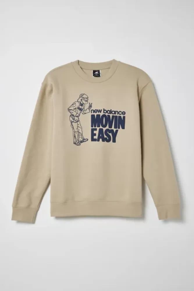 Urban Outfitters New Balance Movin Easy Crew Neck Sweatshirt