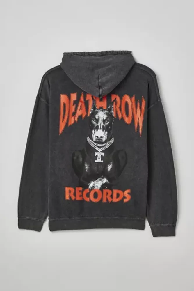 Urban Outfitters Death Row Records Doberman Washed Hoodie