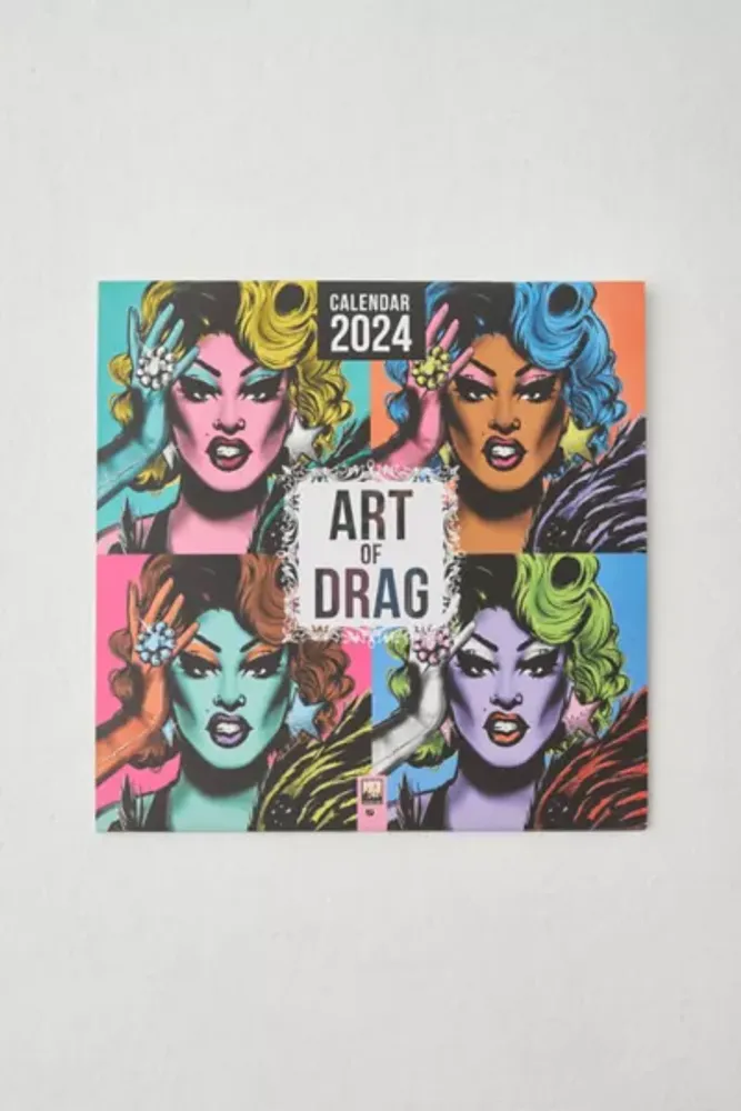 Urban Outfitters Art Of Drag 2025 Wall Calendar Pacific City