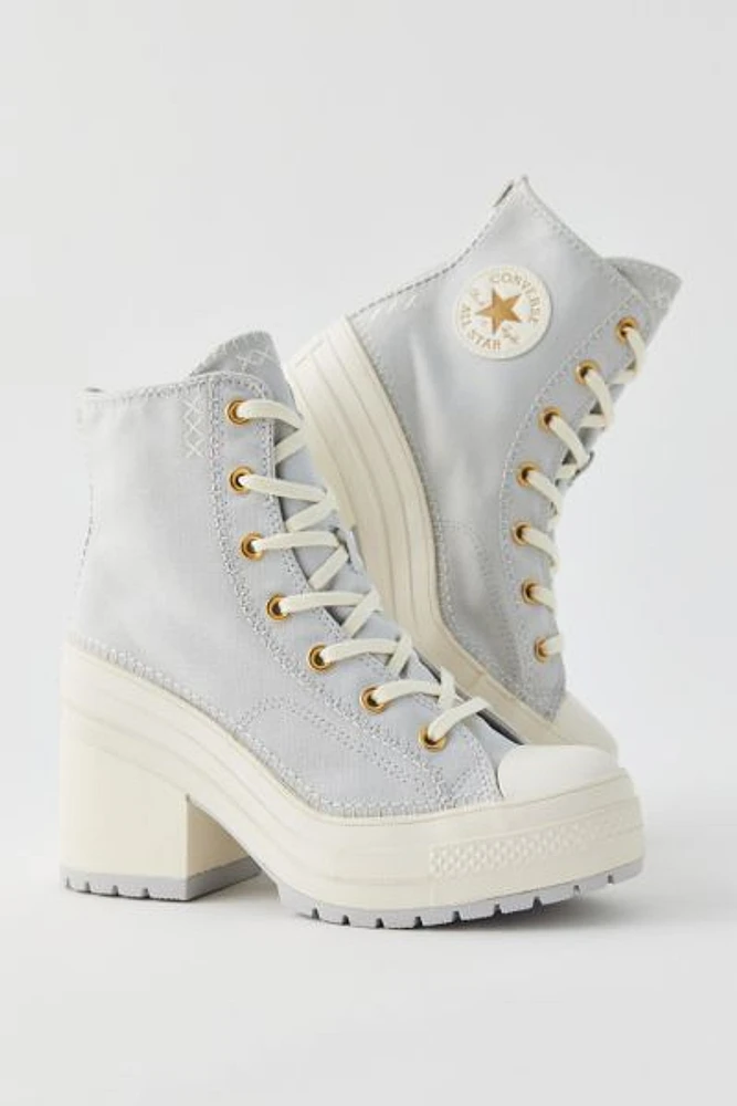 Converse Chuck 70 De Luxe Heel High-Top Shoe - Egret / Black