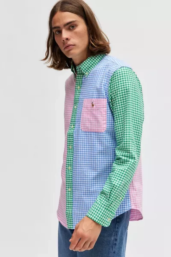 Polo Ralph Lauren Gingham Long Sleeve Button-Down Oxford