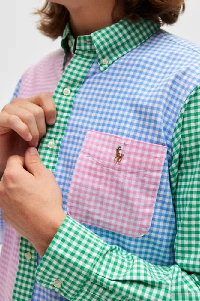 Polo Ralph Lauren Gingham Long Sleeve Button-Down Oxford