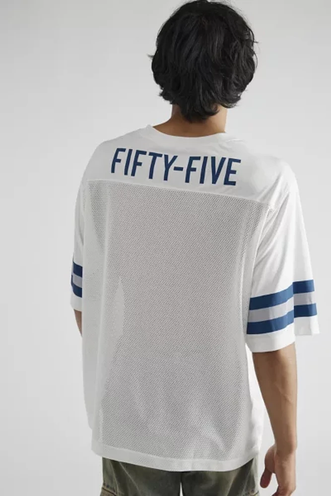 Custom Vintage Streetwear Boxy Jersey Oversized Cropped Mesh