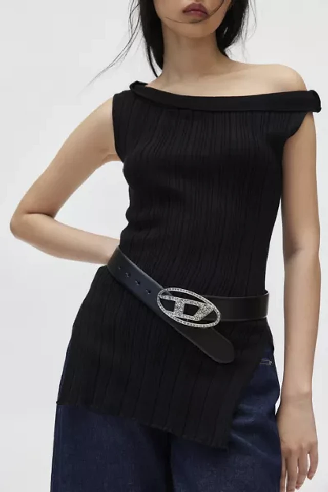 Diesel B-1DR Strass Rhinestone Belt | Pacific City