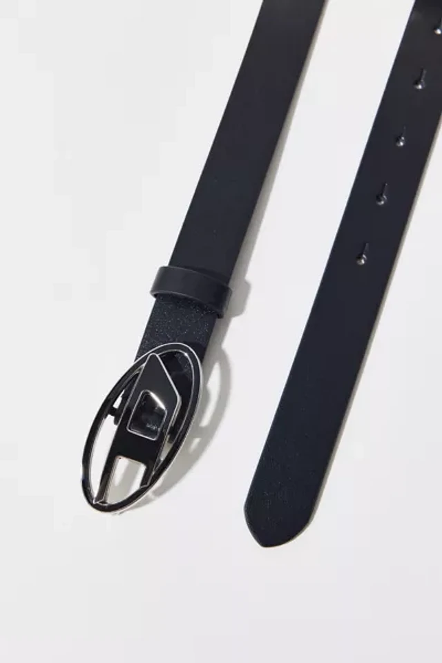 ベルト DIESEL SS25 CINTURA B-1DR 20 (X09727 P1660H0535) Diesel B-1DR 20 Belt X09727.P1660-H0535 SILVER | IlDuomo
