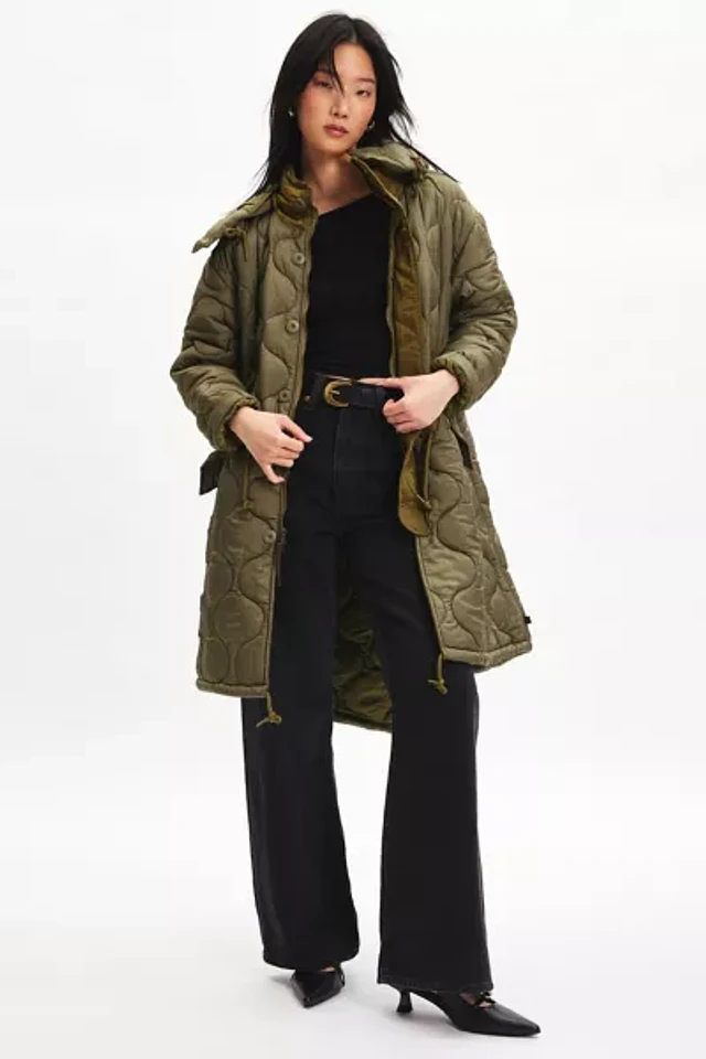 Alpha Industries M-65 Quilted Fishtail Parka | Pacific City