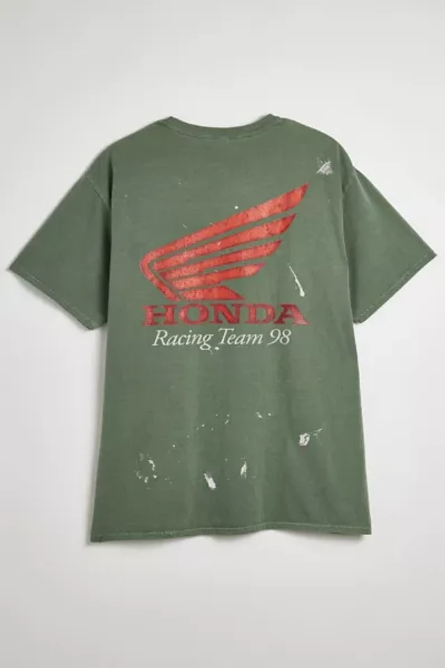 ★米国発*UrbanOutfitters*新作*Honda Racing Team 98 Tシャツ/D Honda Racing Team 98 Paint Splatter Graphic Tee | Urban
